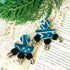 Blue Deepak Earrings - The Earth Store - Fashion Accessories